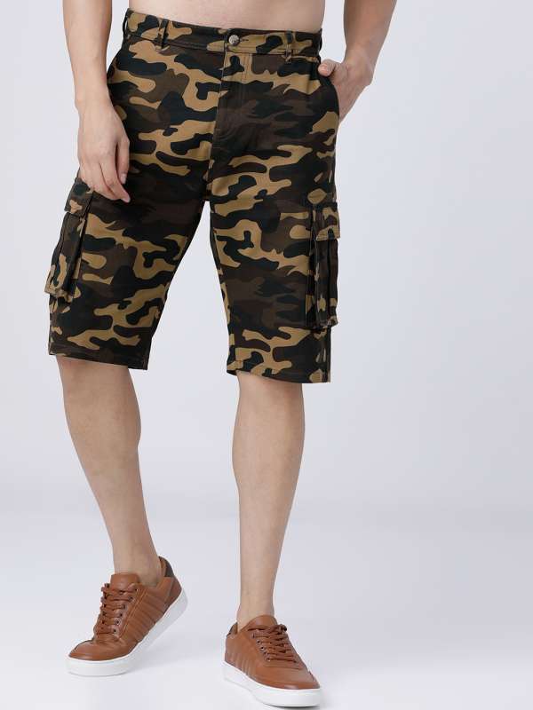 Men Cargo Combat Elastic Shorts Jogger Multi Pockets Short Trousers Summer  Five Point Middle Pants  Fruugo IN