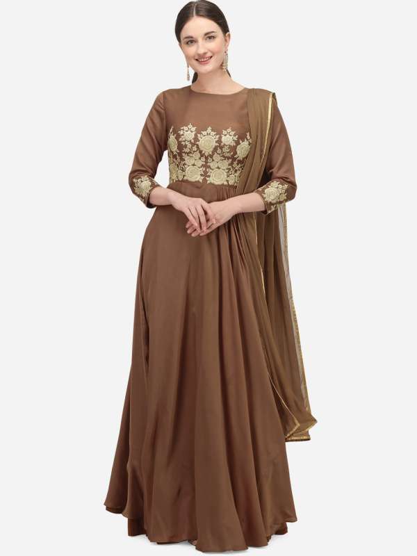 Myntra designer gown hotsell