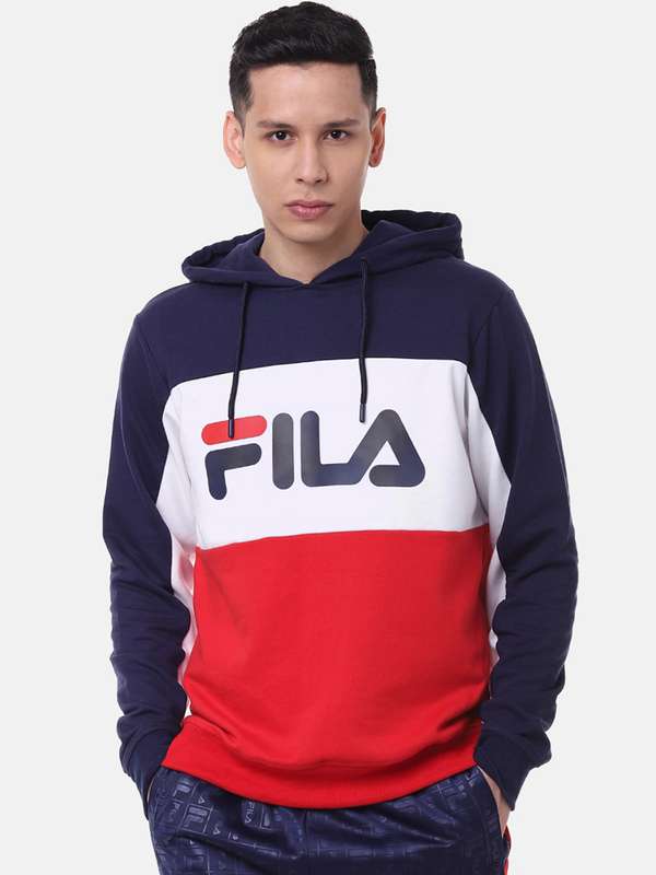 Fila sweatshirt myntra clearance