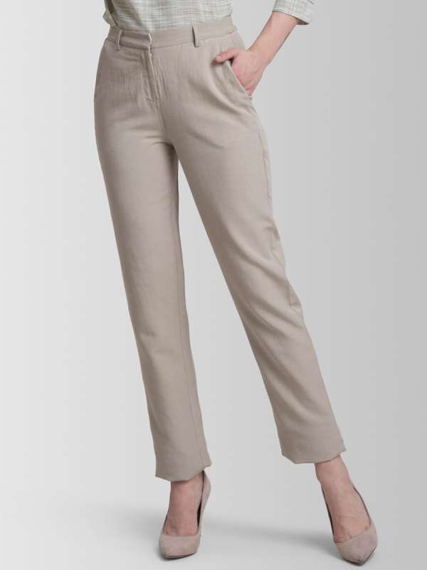 Taupe Men Trousers  Buy Taupe Men Trousers online in India