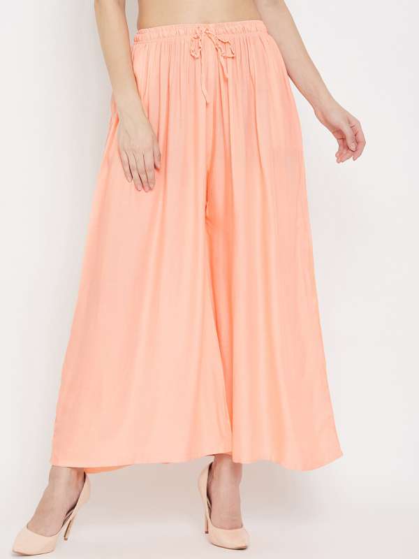 Peach palazzo sale pants