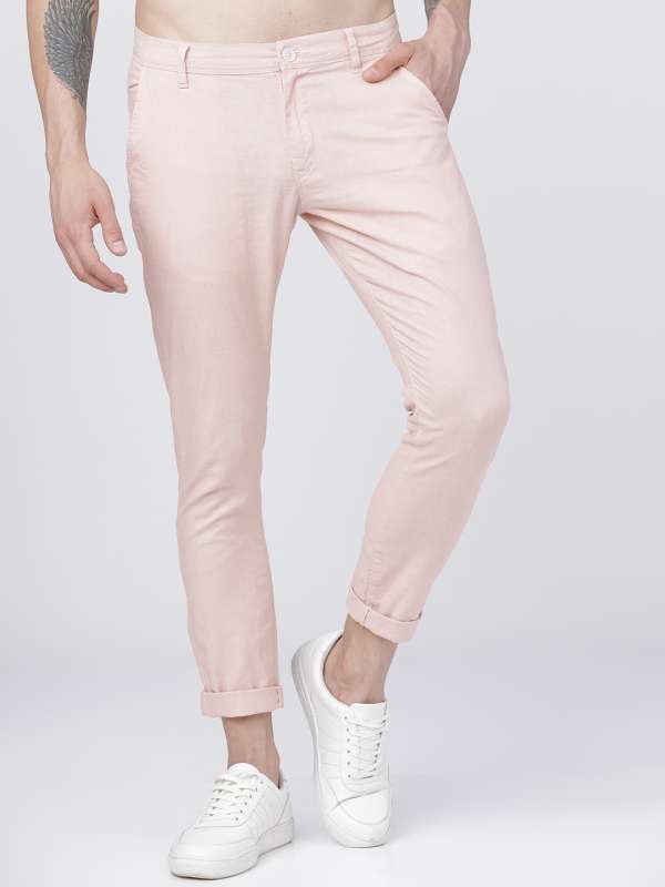 Buy Pink Trousers  Pants for Men by Jack  Jones Online  Ajiocom