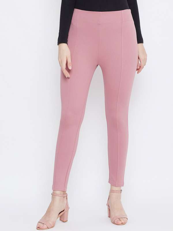 Pink Jeggings For Women