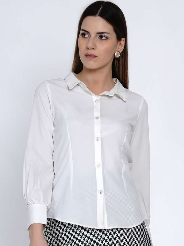 Satin tops myntra Clearance