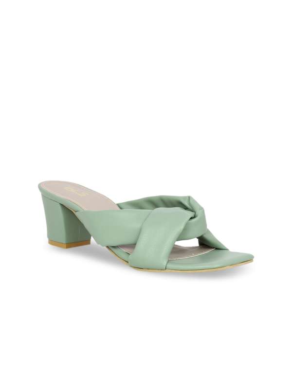 Buy Inc 5 Green Heels Myntra