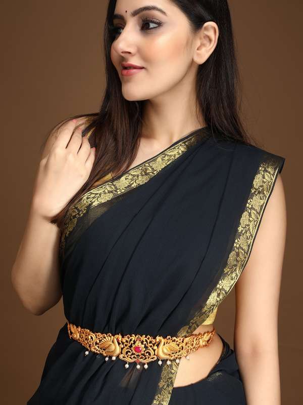 Indian Saree belt Hip chain/ Saree modern cloth hip belt / gown