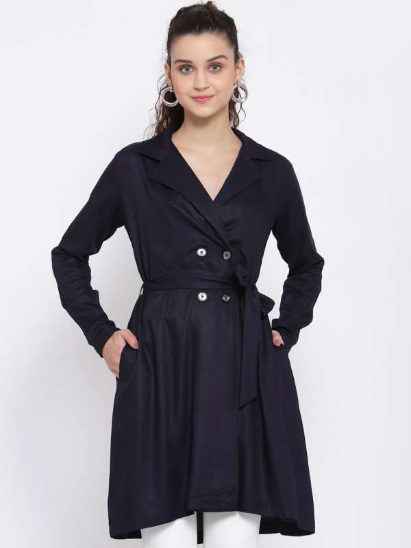Myntra long coat sales