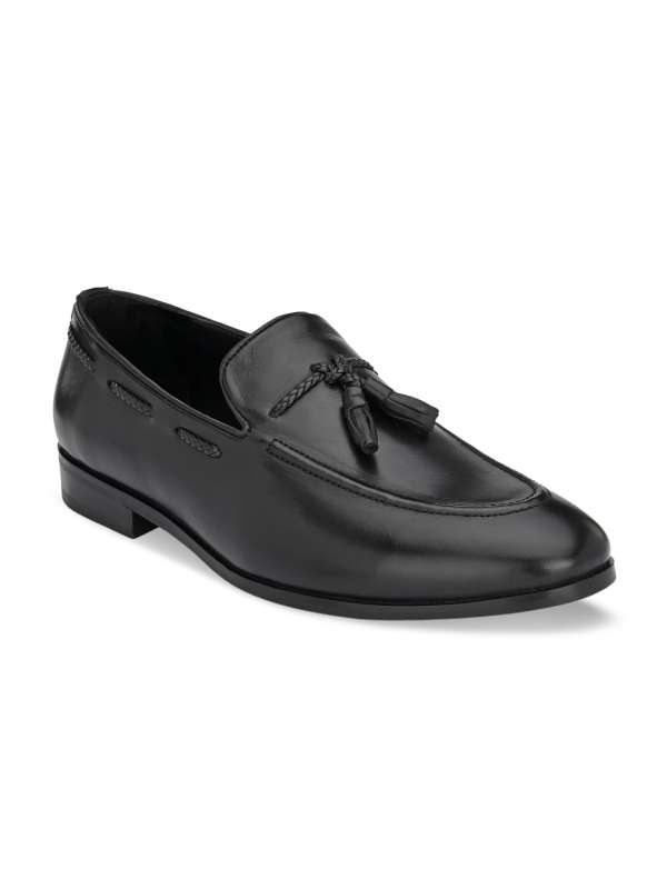 Black Tassel Loafers Buy Black Tassel Loafers online in India