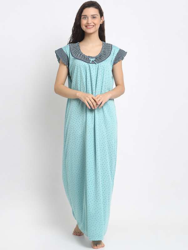 Hosiery nighty gown online 2025