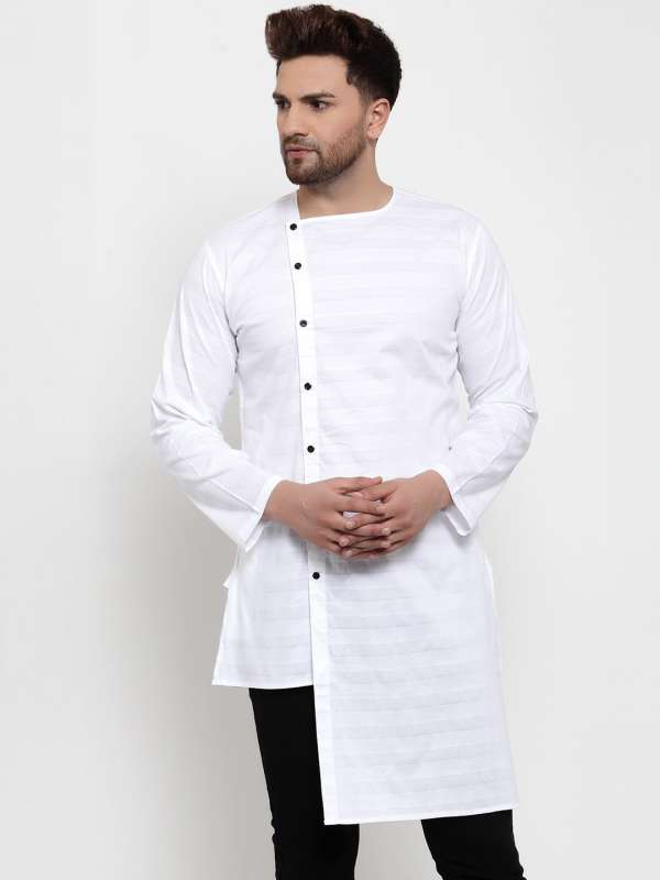 White kurta pajama design punjabi deals