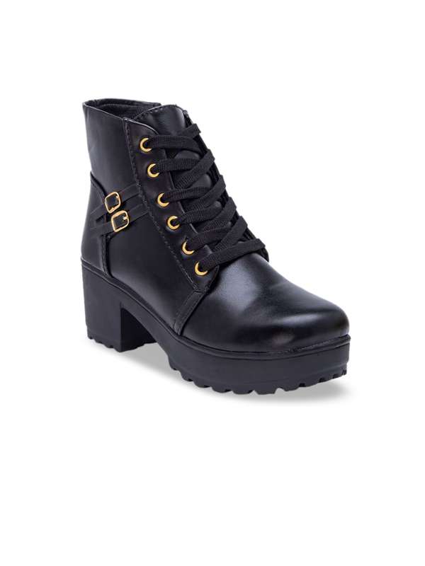 Myntra women boots clearance