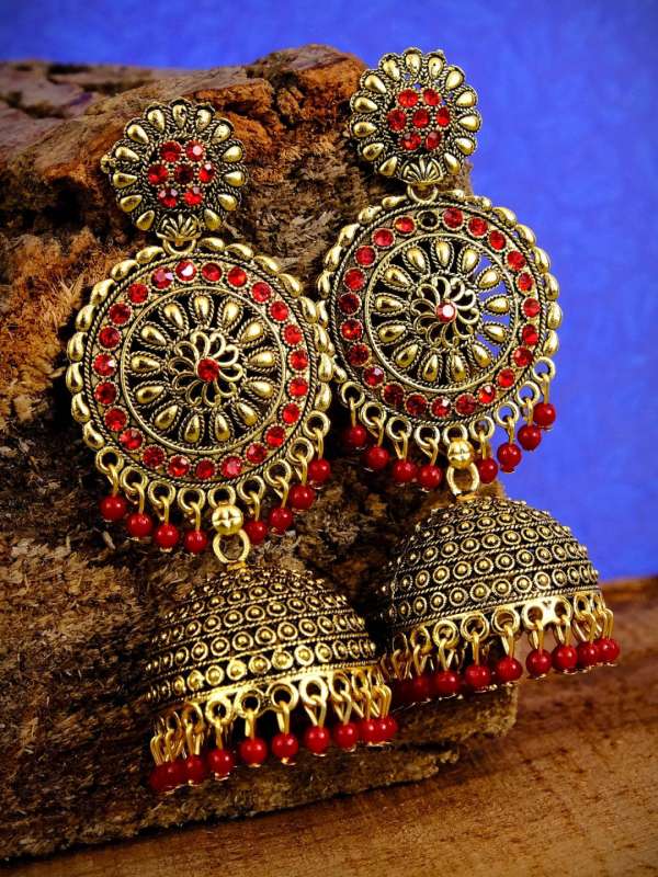 Crunchy Fashion Earrings Buy Crunchy Fashion Earrings online in India