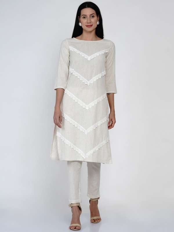 designer kurtis with laces