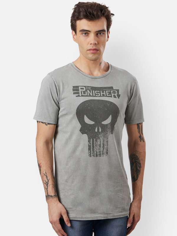 Punisher t shirt myntra
