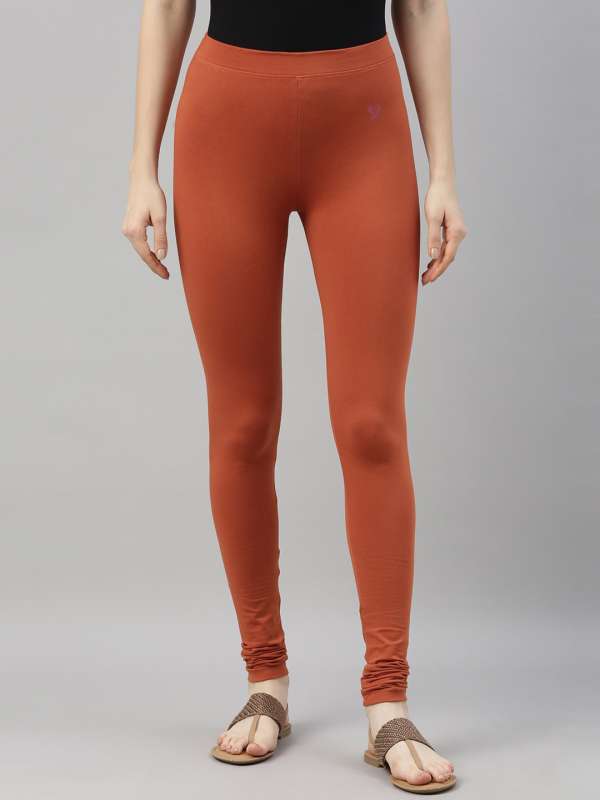 Rust top color leggings