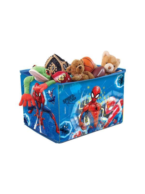 Marvel SpiderMan Deluxe Toy Box By Delta Children, Greenguard Gold