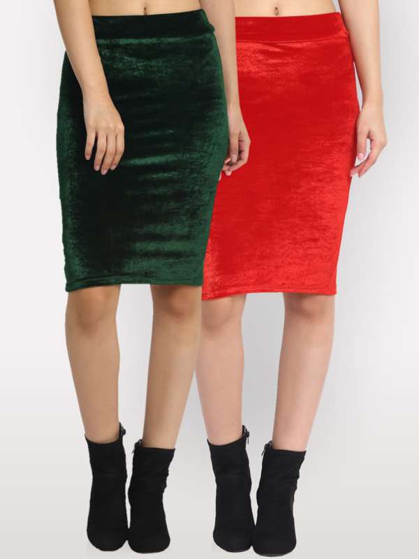 Pencil skirt myntra