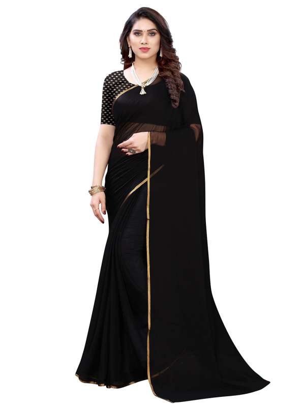 chiffon saree gown