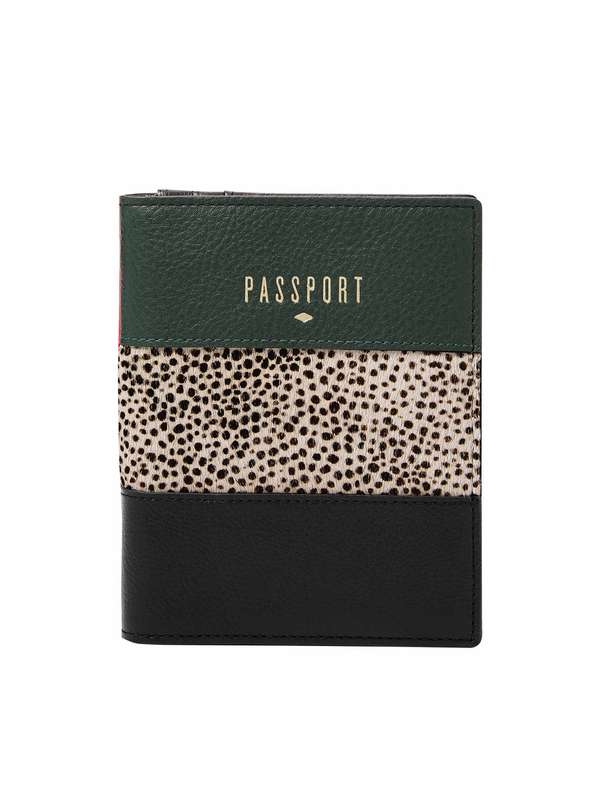 passport holder fossil