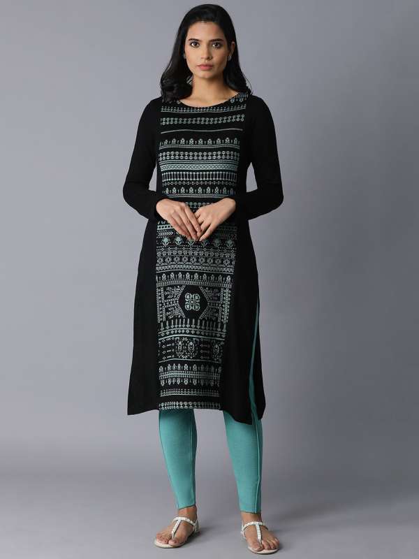 W myntra top kurtas