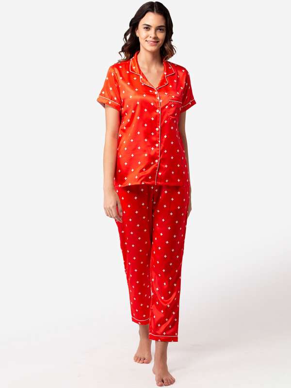 Buy Satin Night Suits online in India