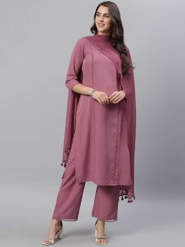 Palazzo sales suits myntra