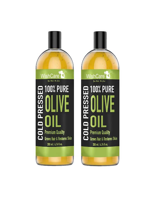 Bon Austin 100 Pure  Natural Olive Oil  Flaxseed Oil Combo pack of 2  bottles of 100 ml200 ml Hair Oil 200 ml  KDB Deals