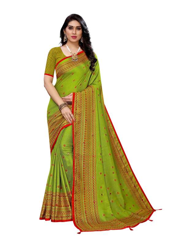 myntra kanchipuram silk saree