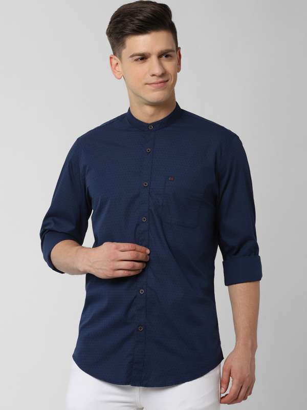 Peter england mandarin collar shirts