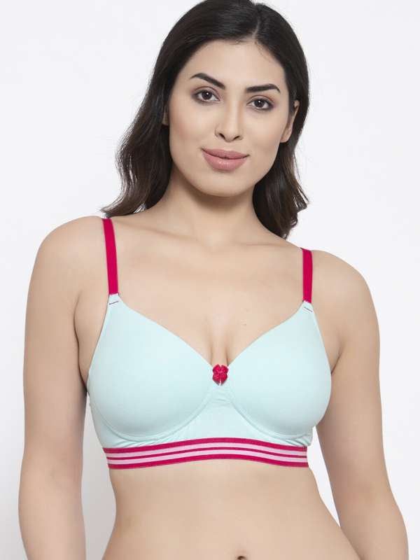 Buy Kalyani Non Padded Cotton T Shirt Bra - Pink Online at Low