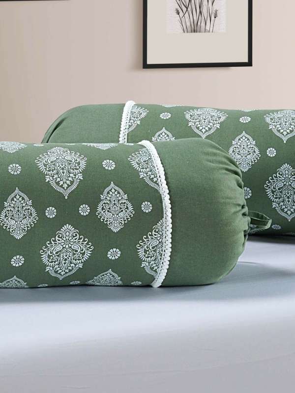 Cotton bolster on sale cover