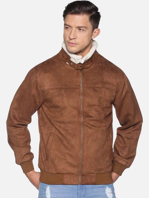 tan suede jacket men