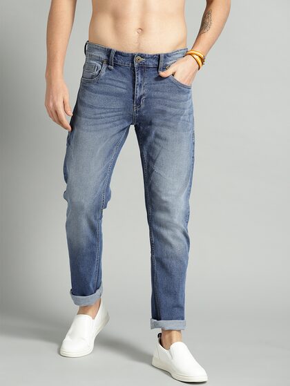 Evaluatie moersleutel Regan Buy Tommy Hilfiger Men Blue Slim Fit Stretchable Jeans - Jeans for Men  1851289 | Myntra