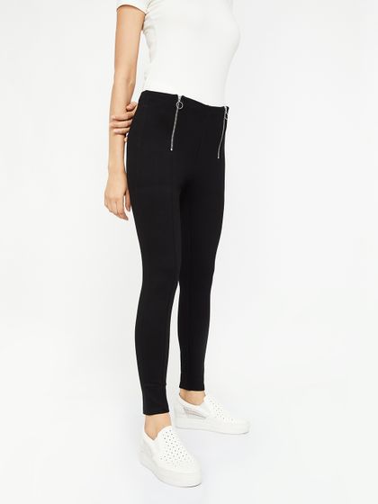 Kraus Jeans Women K4005 Black Skinny 