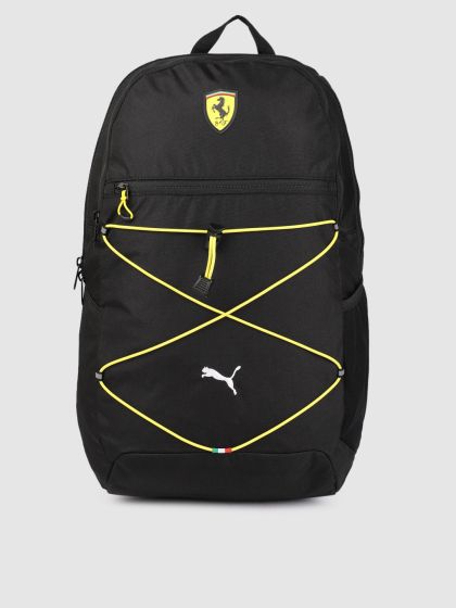 puma unisex black ferrari replica backpack