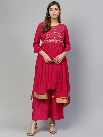 Aurelia velvet kurta clearance