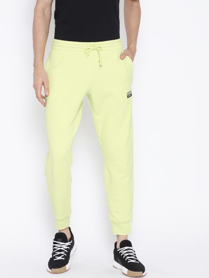 lime green adidas joggers