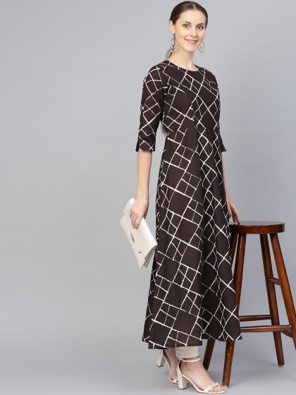 gota patti suit myntra
