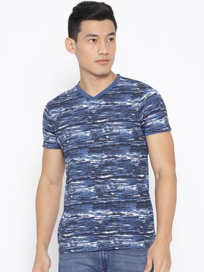 Buy RARE RABBIT Men Maroon Printed 