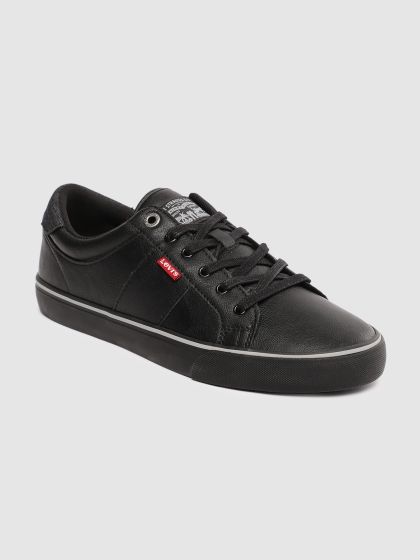 levis bass mid sneakers