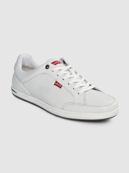 all white levis shoes