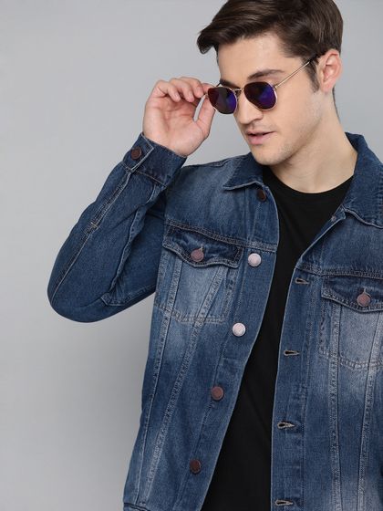 Buy URBAN ESTILO Men Black Solid 