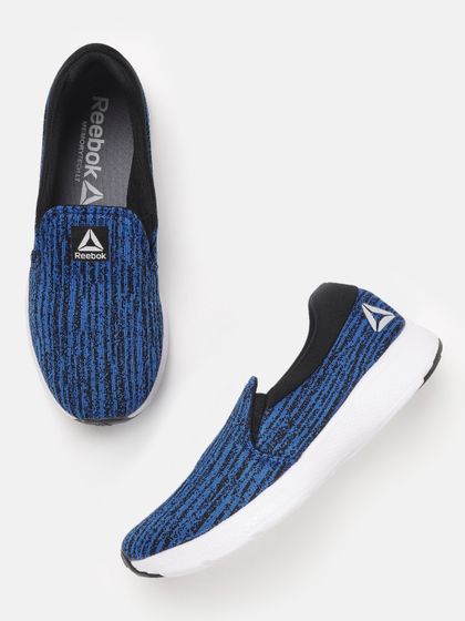 reebok slip on running shoes