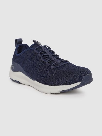 navy blue slip on tennis shoes