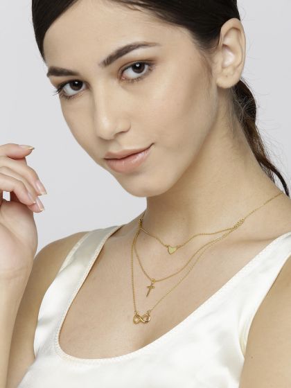 Buy H M Women Multicolored Rainbow Pendant Necklace Necklace And