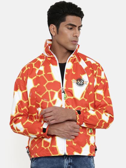 sports52 wear printed rain jacket for men