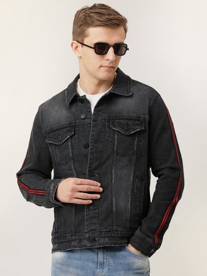 levis denim jacket myntra