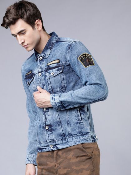 john player jacket myntra