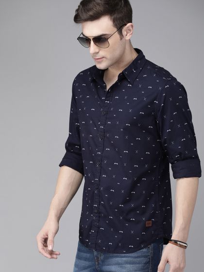 Buy Louis Philippe Sport Men Navy 