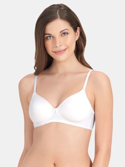 Buy Amante Solid Padded Wirefree Carefree Casuals T Shirt Bra